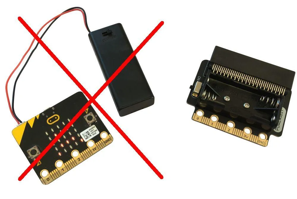 4Tronix Power:Bit Battery Power for BBC Micro:Bit (PowerBit for MicroBit)