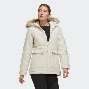 adidas Women's Hooded Parka - Cream