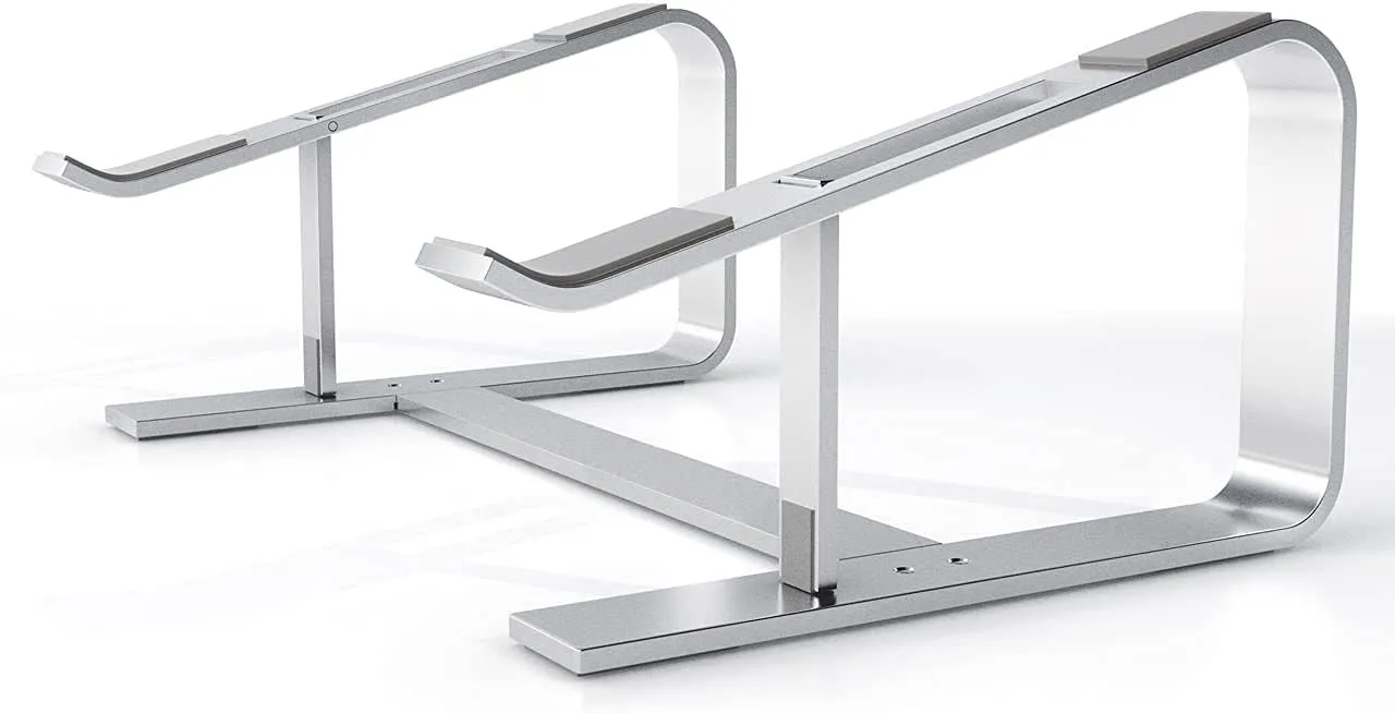 Aluminum Computer Stand for Laptops - Silver