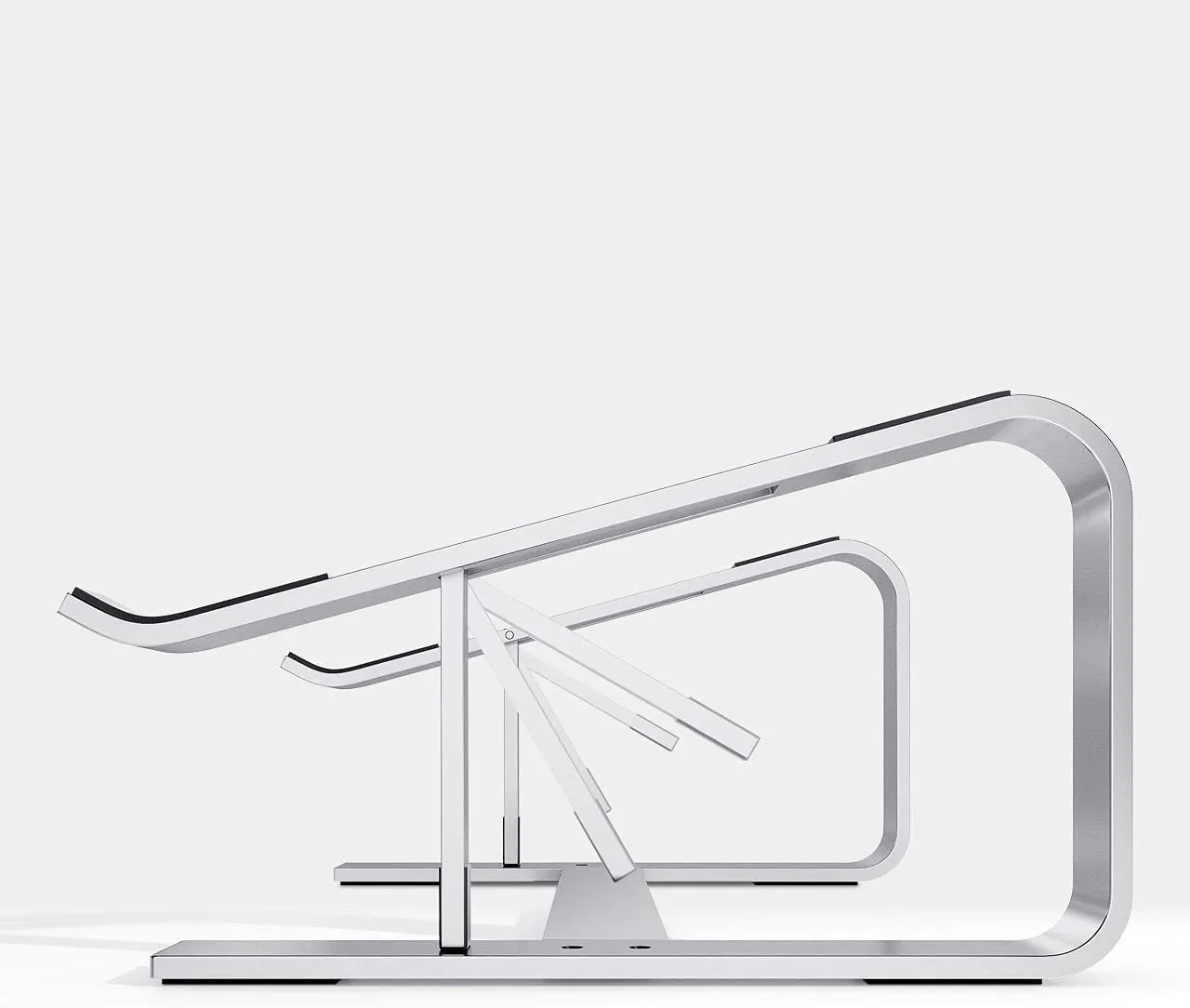 Aluminum Computer Stand for Laptops - Silver