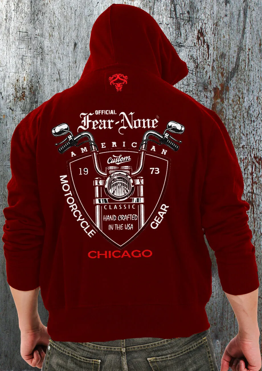 American Red "Custom Old Bike" Hoodie