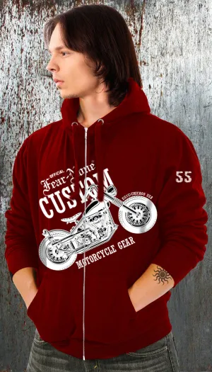 American Red "Custom Old Bike" Hoodie