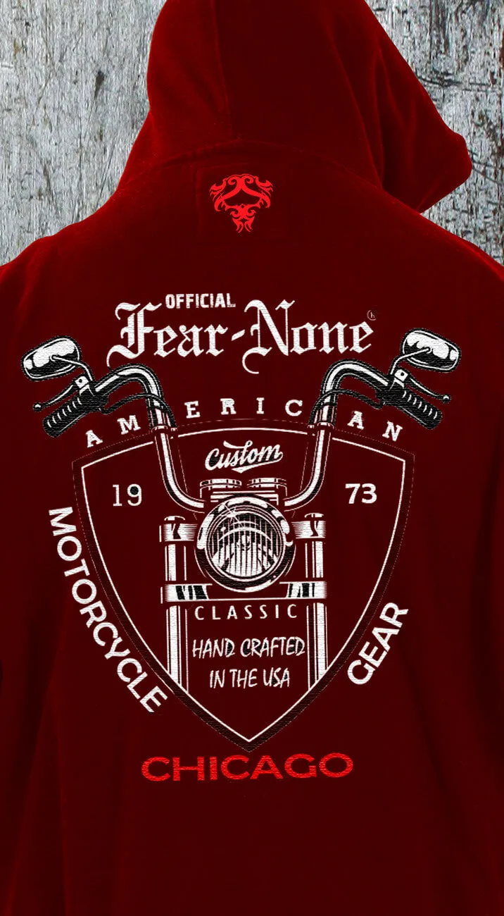 American Red "Custom Old Bike" Hoodie