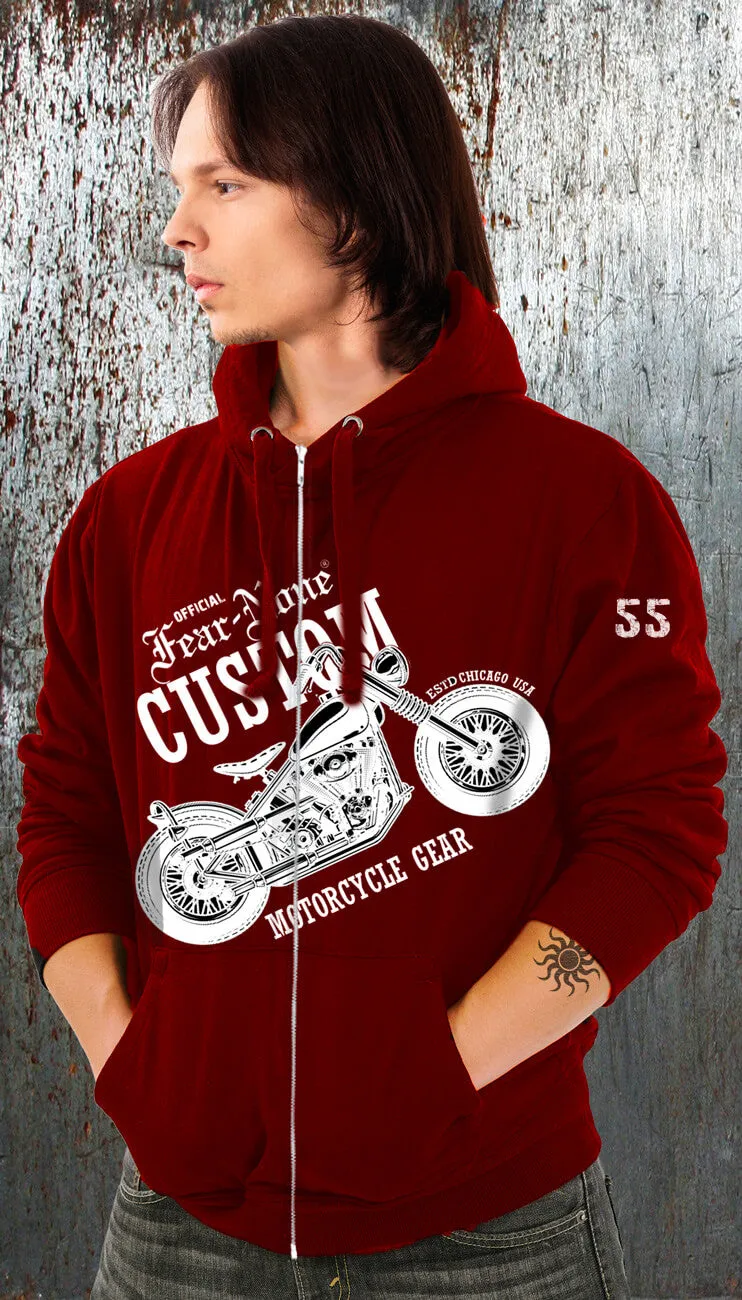 American Red "Custom Old Bike" Hoodie