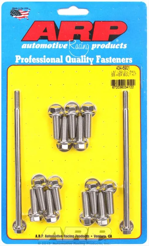 ARP Oil Pan Bolt Kits 434-6901