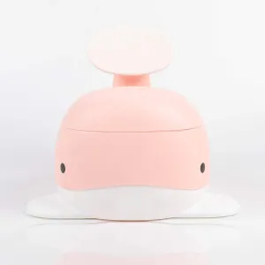 Bonjour Baby Whale Potty Pink