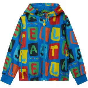 Boys Multicoloured Letter Blocks Jacket