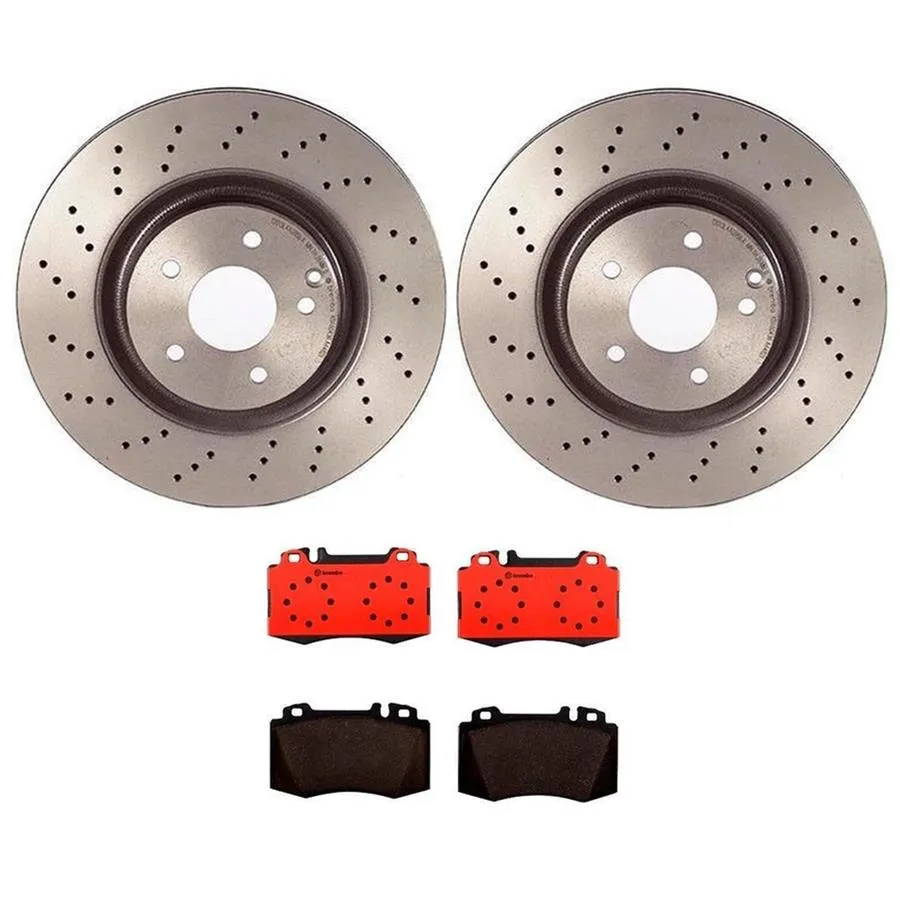 Brembo Disc Brake Pad and Rotor Kits KT00022