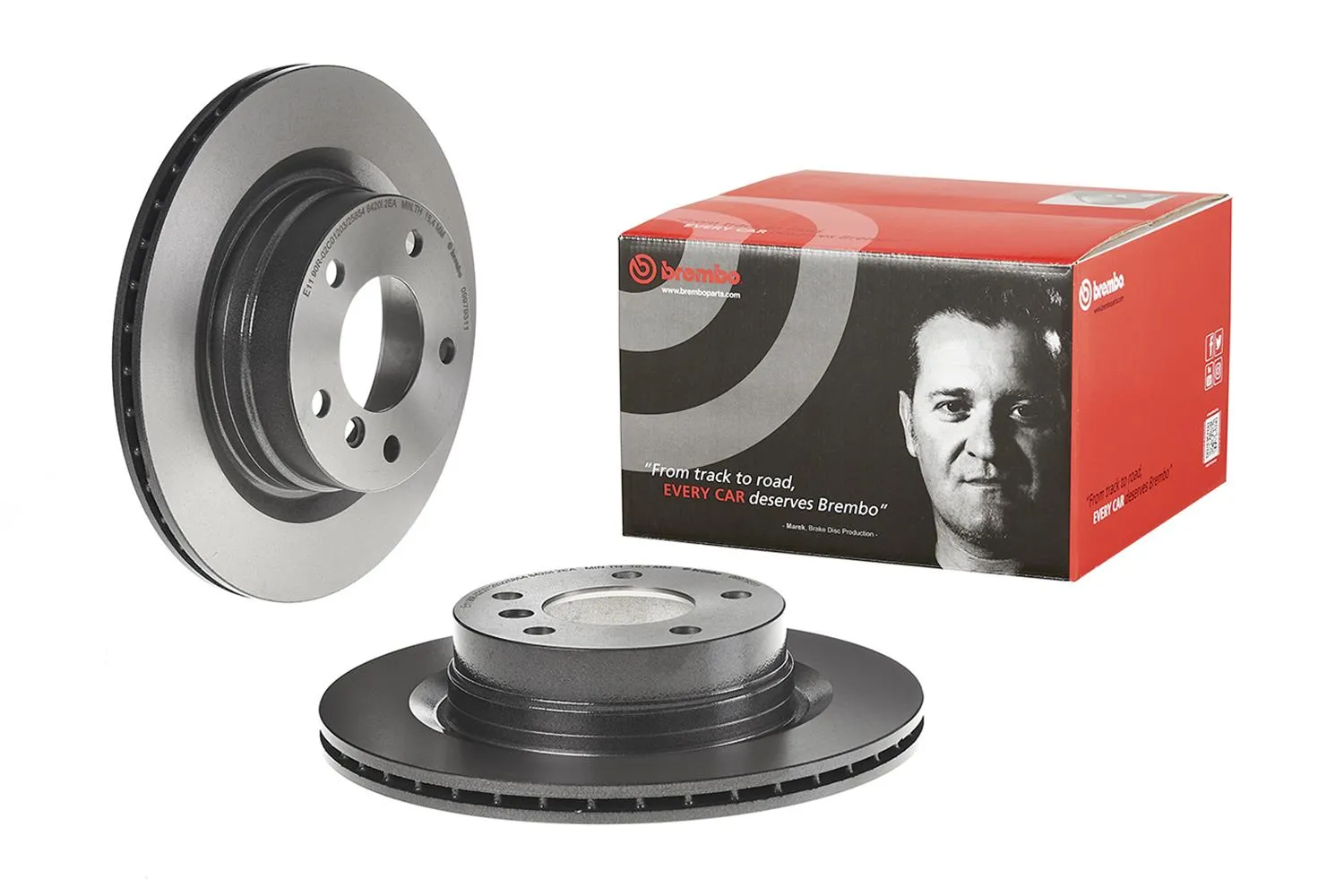 Brembo Disc Brake Pad and Rotor Kits KT00040