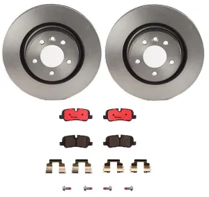 Brembo Disc Brake Pad and Rotor Kits KT00049