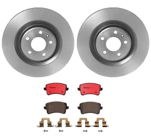 Brembo Disc Brake Pad and Rotor Kits KT00050