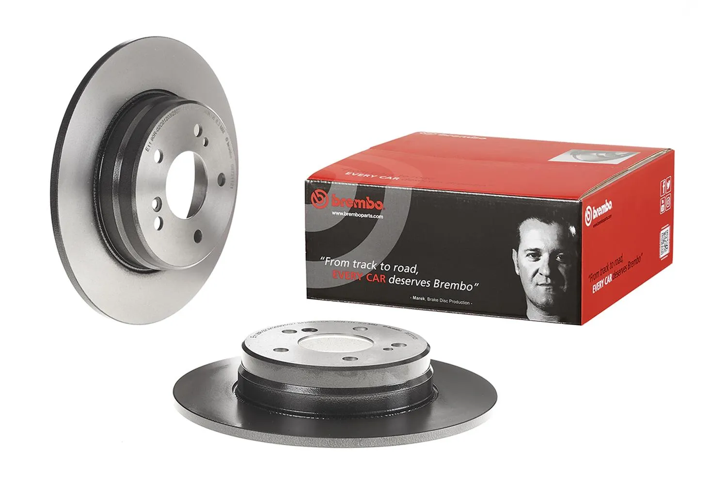 Brembo Disc Brake Pad and Rotor Kits KT00056