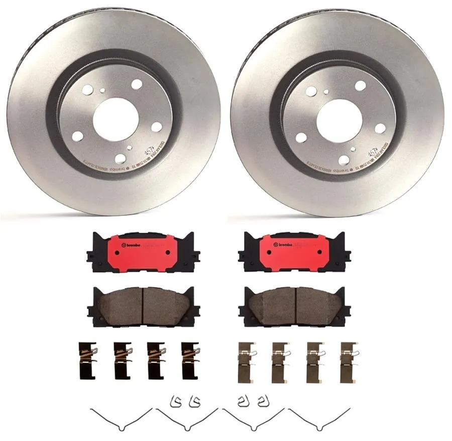 Brembo Disc Brake Pad and Rotor Kits KT00080