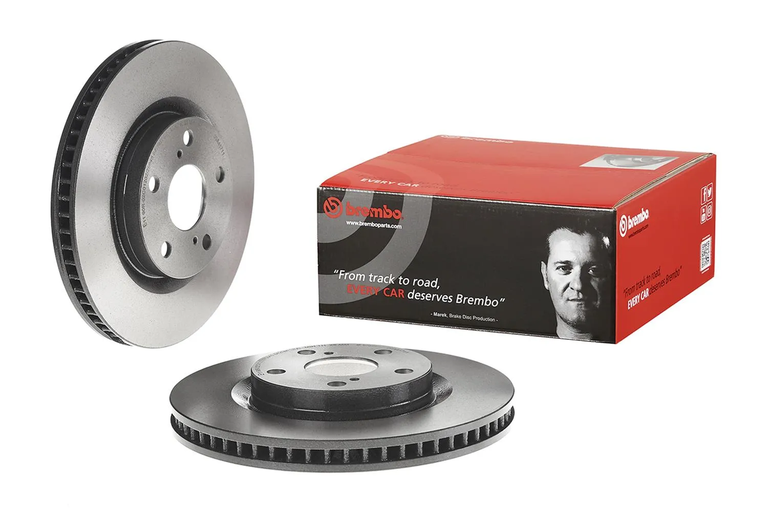 Brembo Disc Brake Pad and Rotor Kits KT00080