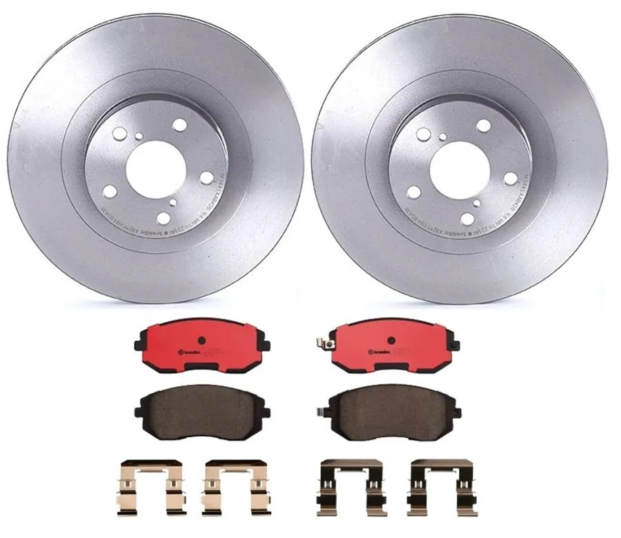 Brembo Disc Brake Pad and Rotor Kits KT00095