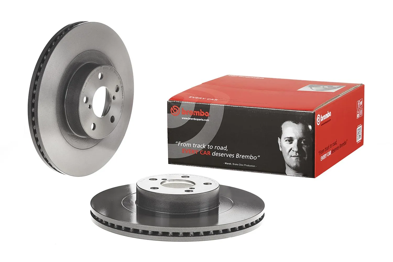 Brembo Disc Brake Pad and Rotor Kits KT00095