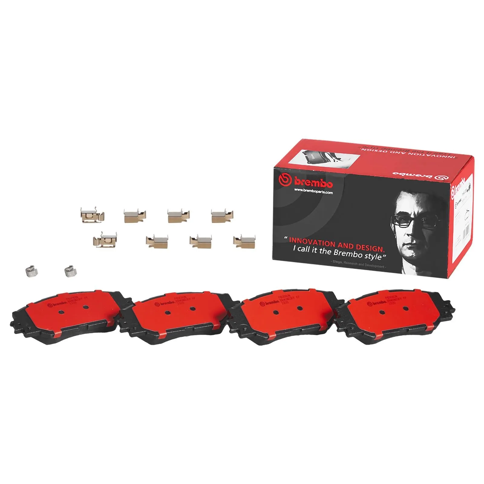 Brembo Disc Brake Pad and Rotor Kits KT00098