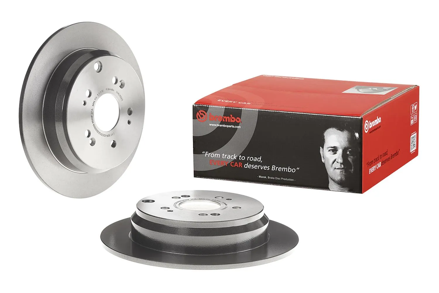 Brembo Disc Brake Pad and Rotor Kits KT00112