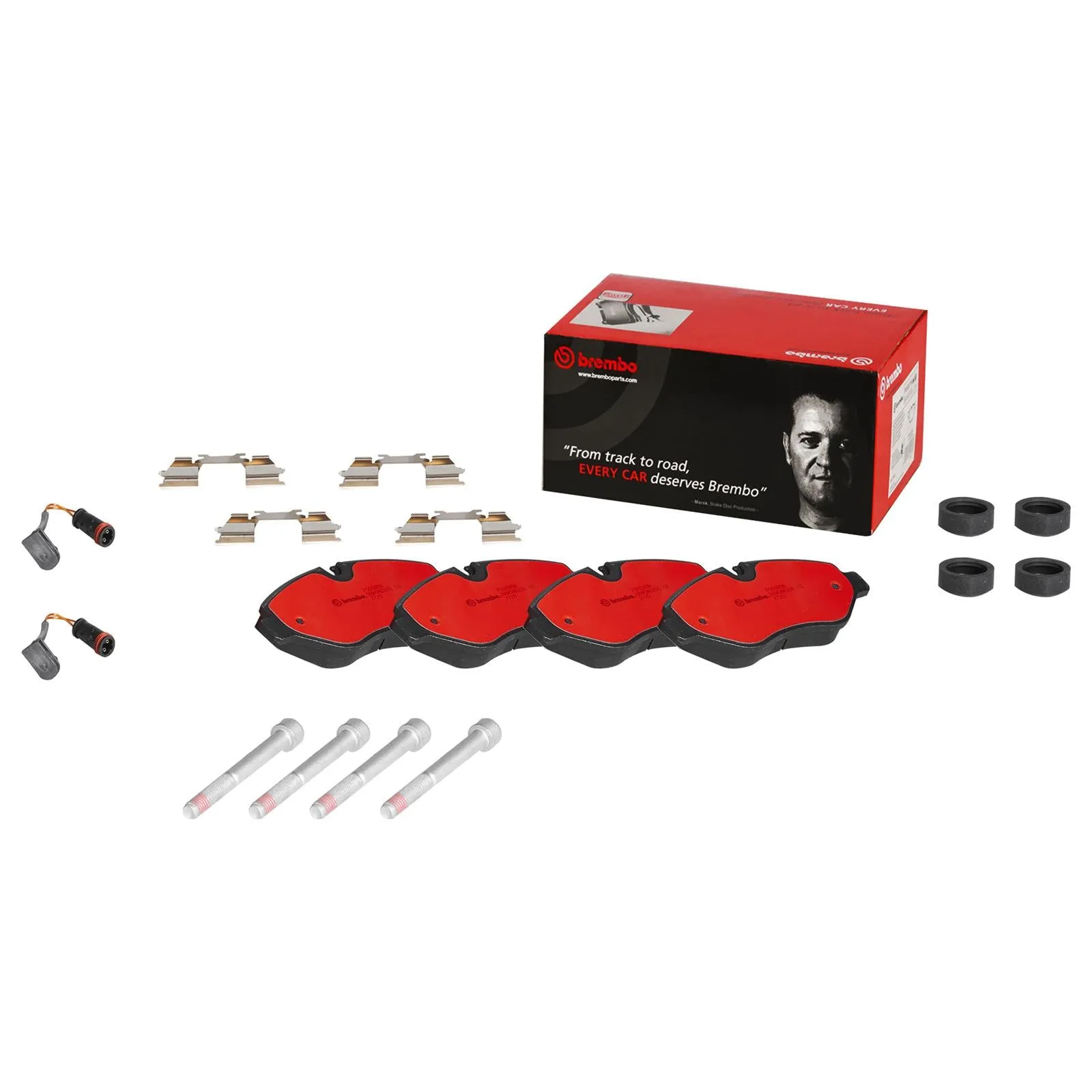 Brembo Disc Brake Pad and Rotor Kits KT00141