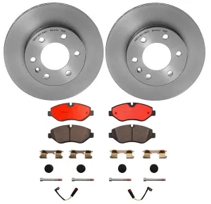 Brembo Disc Brake Pad and Rotor Kits KT00141