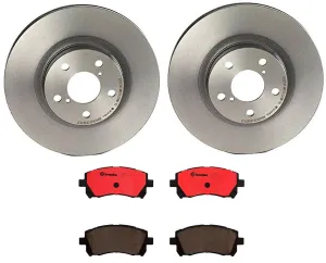 Brembo Disc Brake Pad and Rotor Kits KT00155