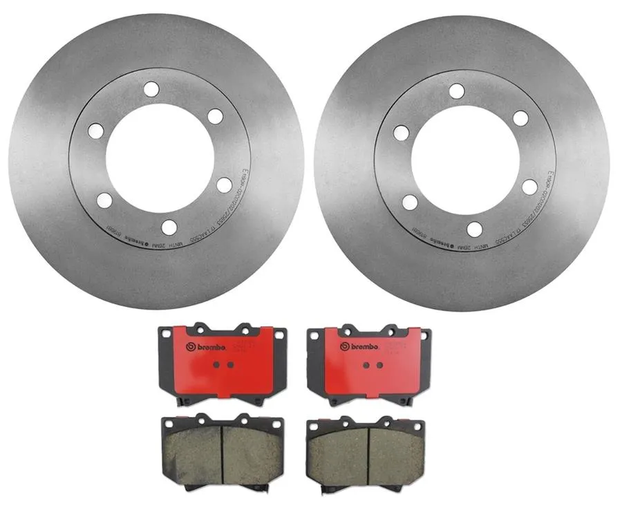 Brembo Disc Brake Pad and Rotor Kits KT00159