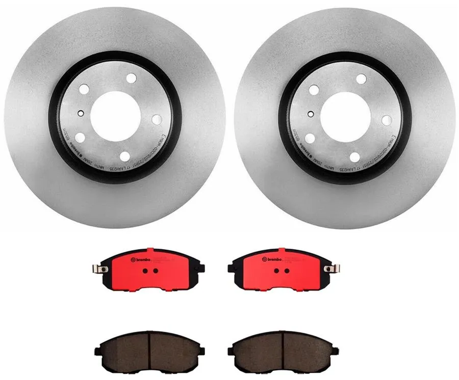 Brembo Disc Brake Pad and Rotor Kits KT00180