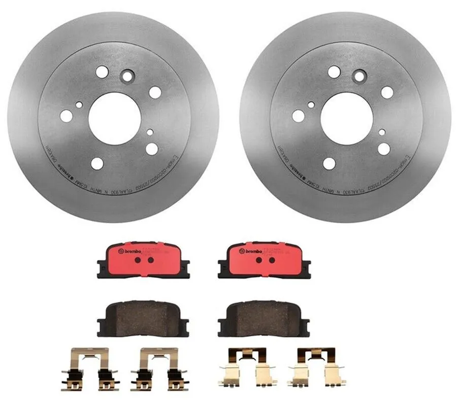 Brembo Disc Brake Pad and Rotor Kits KT00222