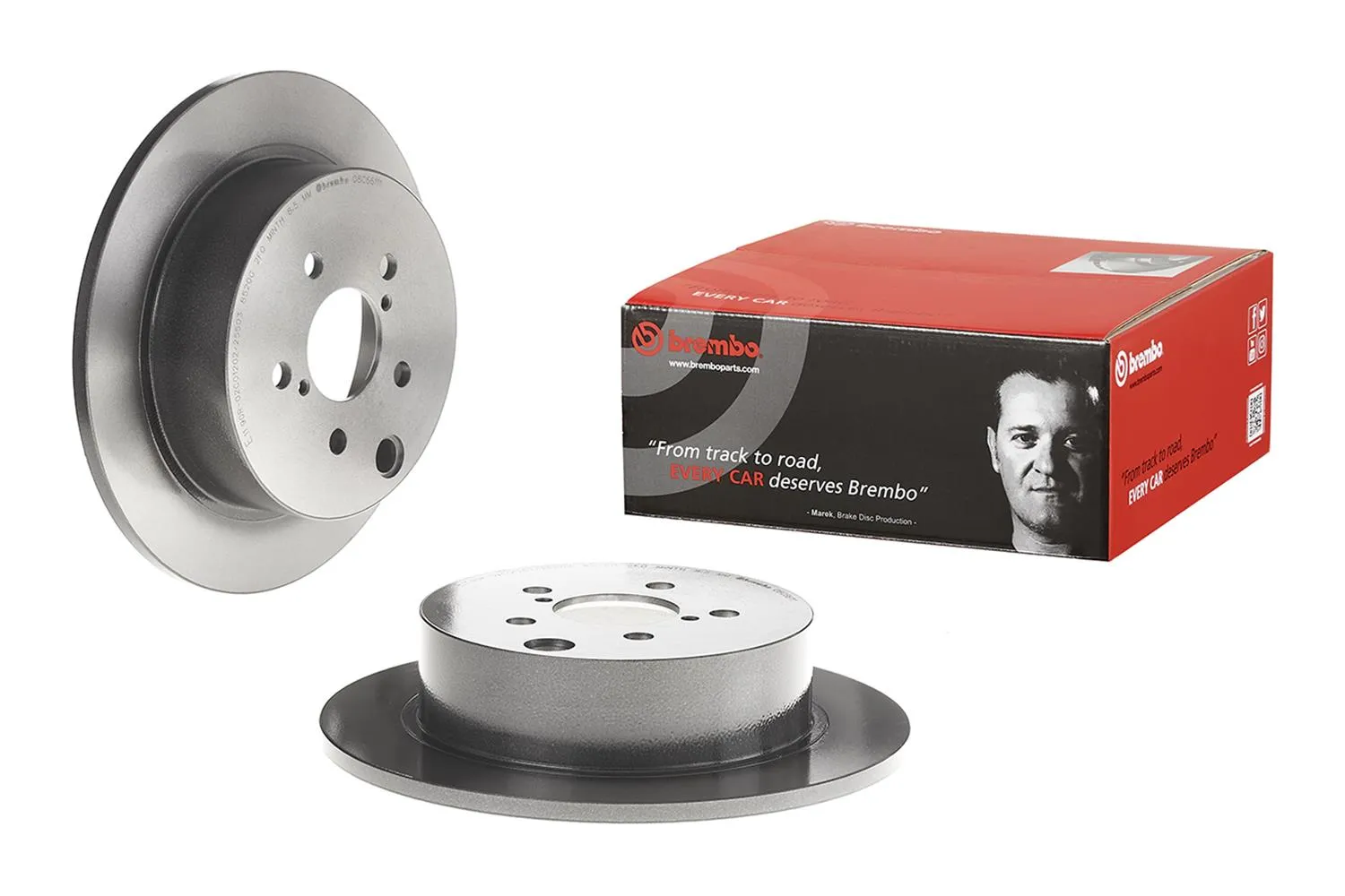 Brembo Disc Brake Pad and Rotor Kits KT00233