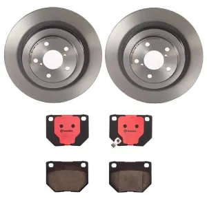 Brembo Disc Brake Pad and Rotor Kits KT00242