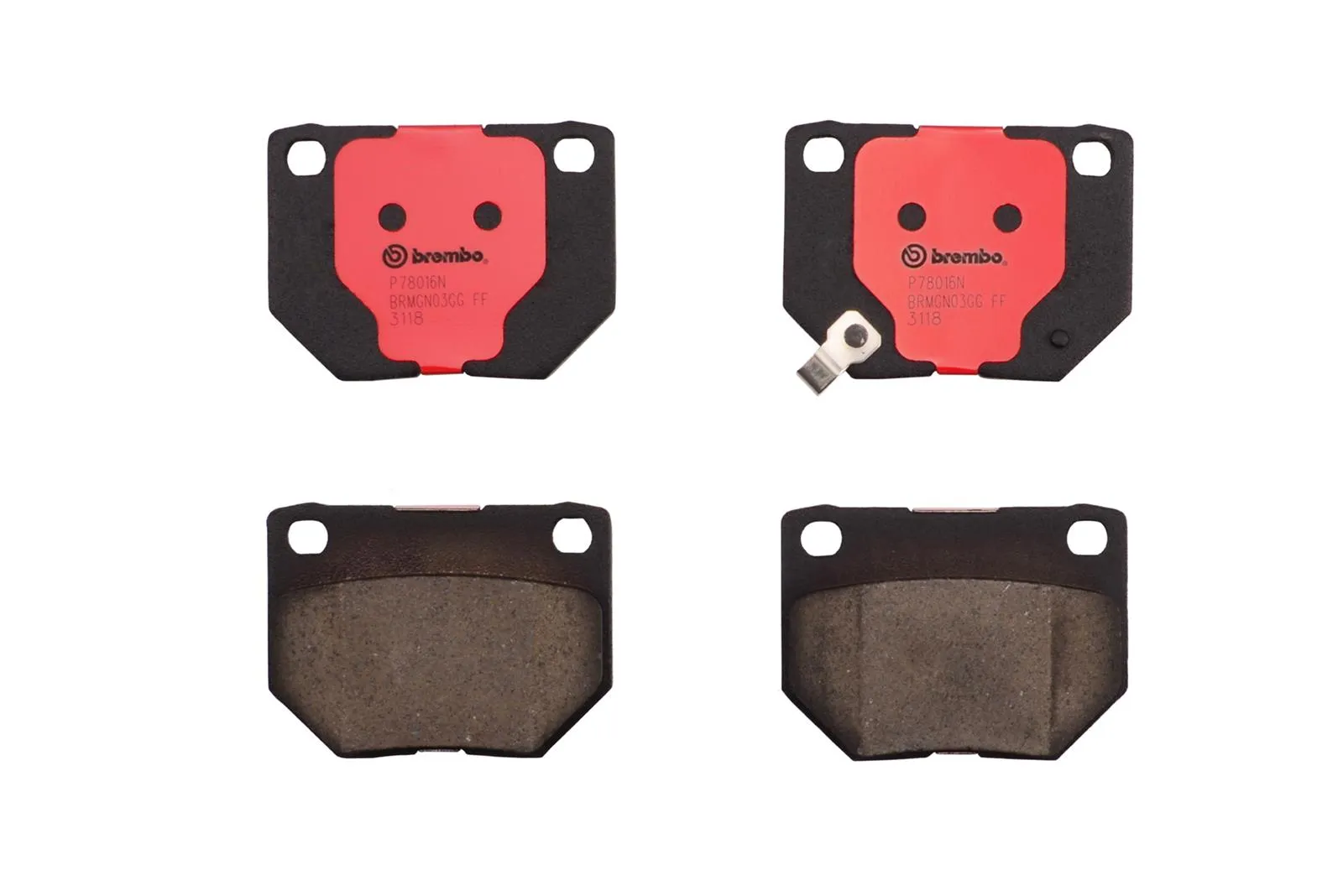 Brembo Disc Brake Pad and Rotor Kits KT00242