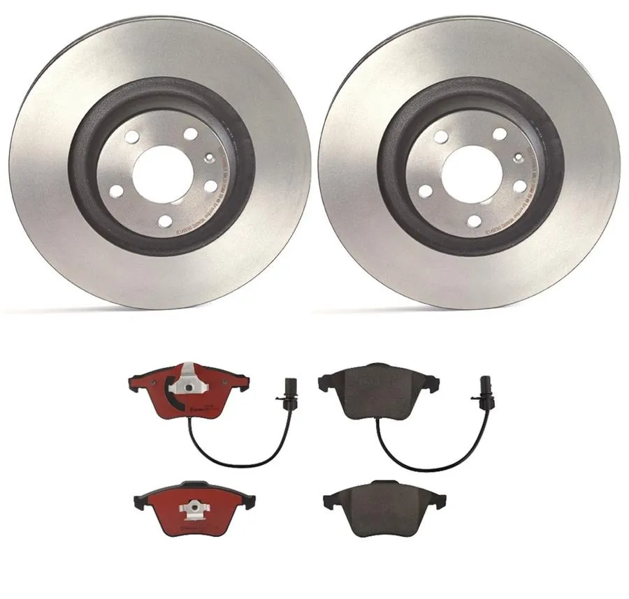 Brembo Disc Brake Pad and Rotor Kits KT00276