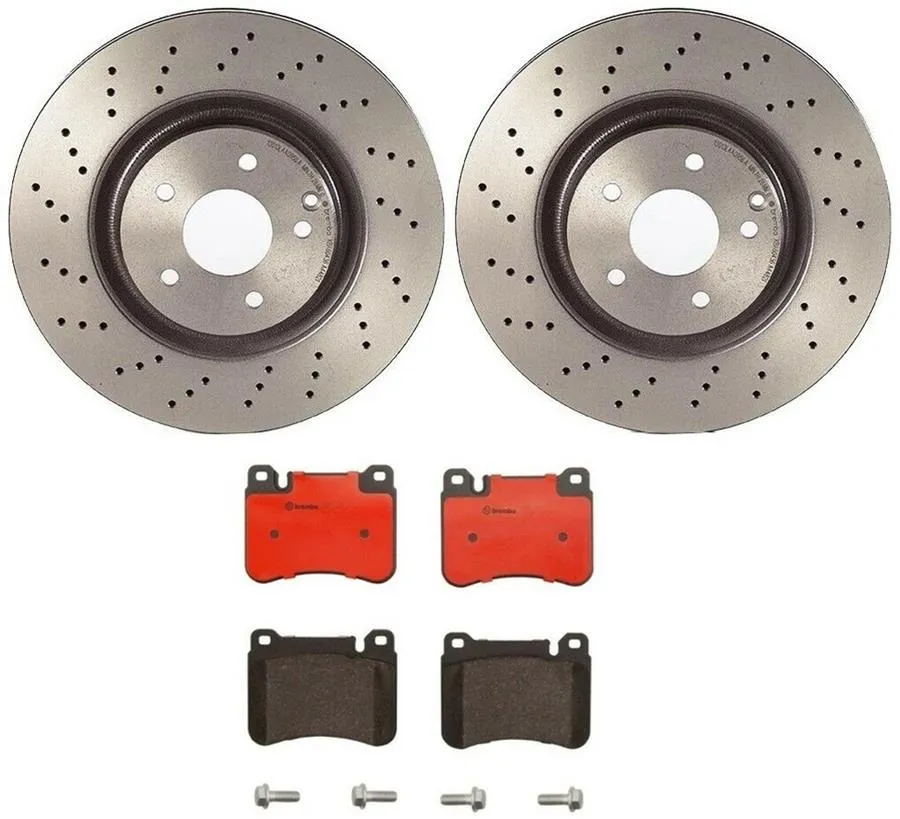 Brembo Disc Brake Pad and Rotor Kits KT00292