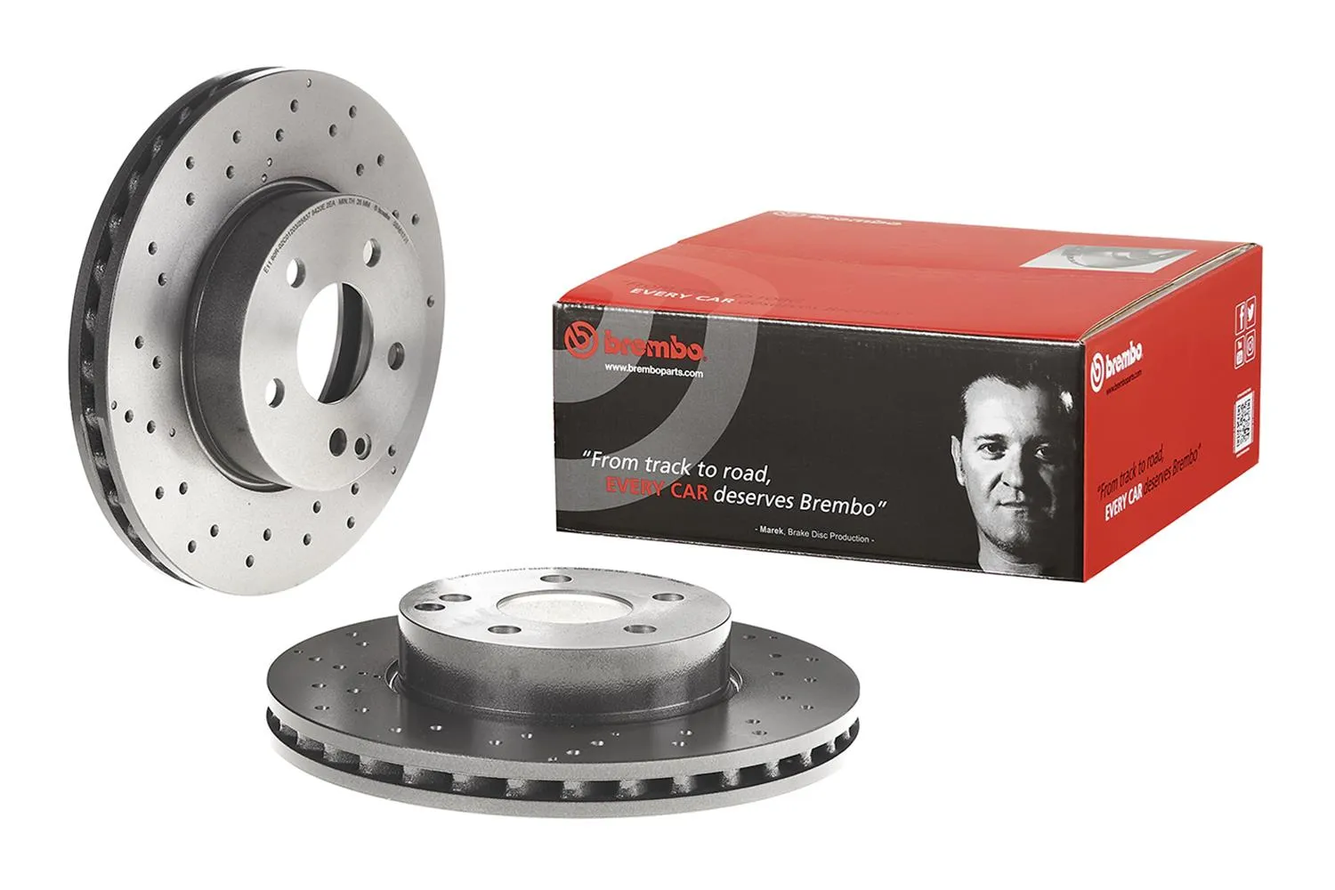 Brembo Disc Brake Pad and Rotor Kits KT00295