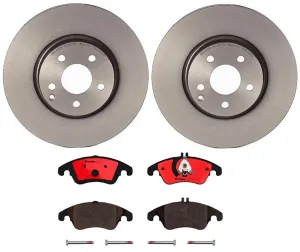 Brembo Disc Brake Pad and Rotor Kits KT00296