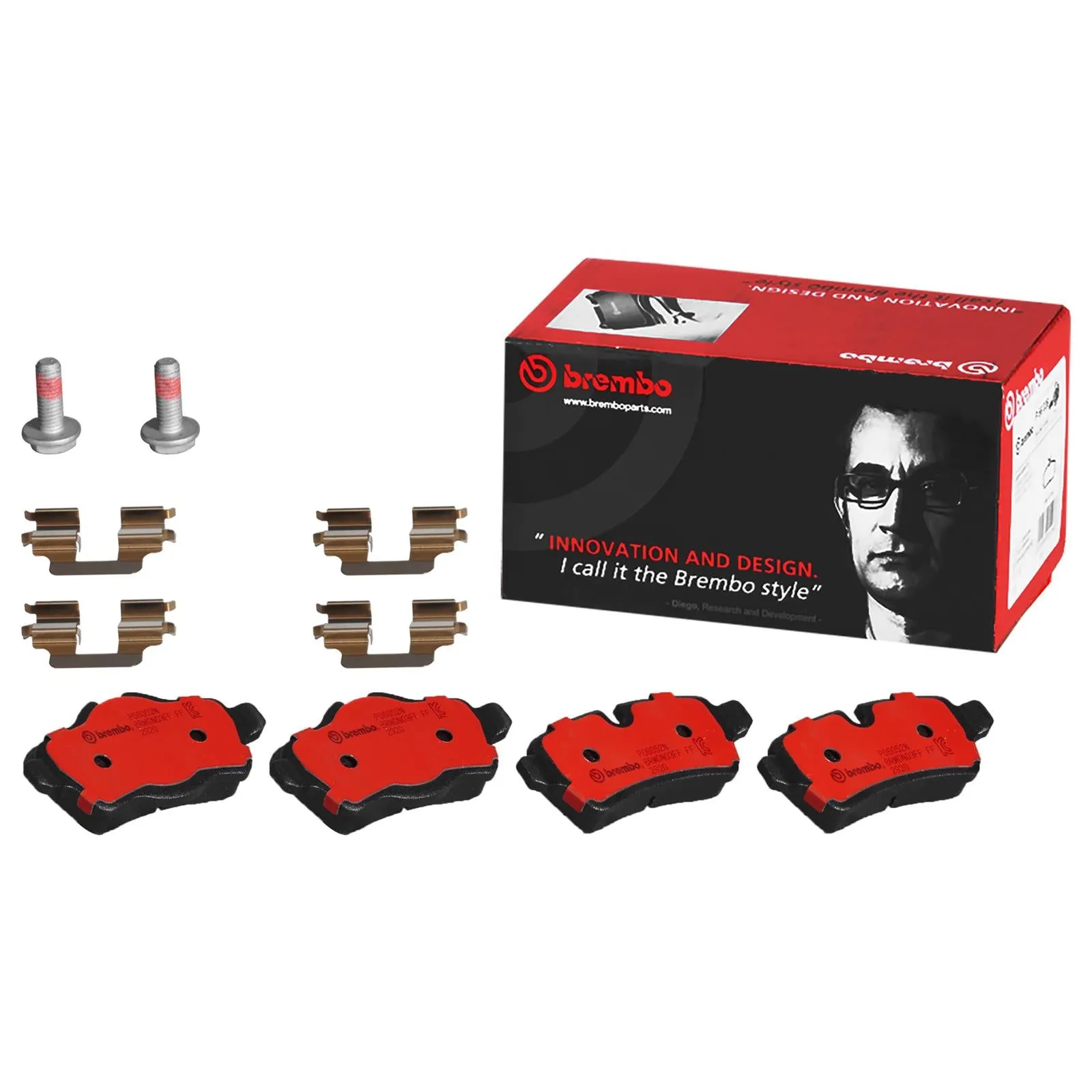 Brembo Disc Brake Pad and Rotor Kits KT00349