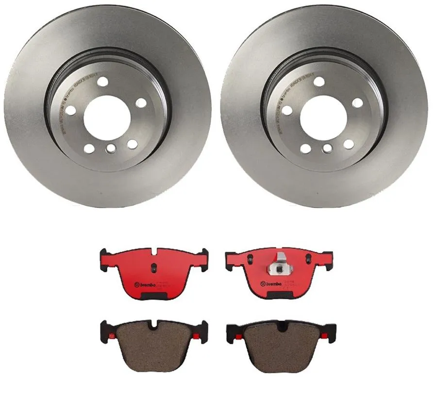 Brembo Disc Brake Pad and Rotor Kits KT00357