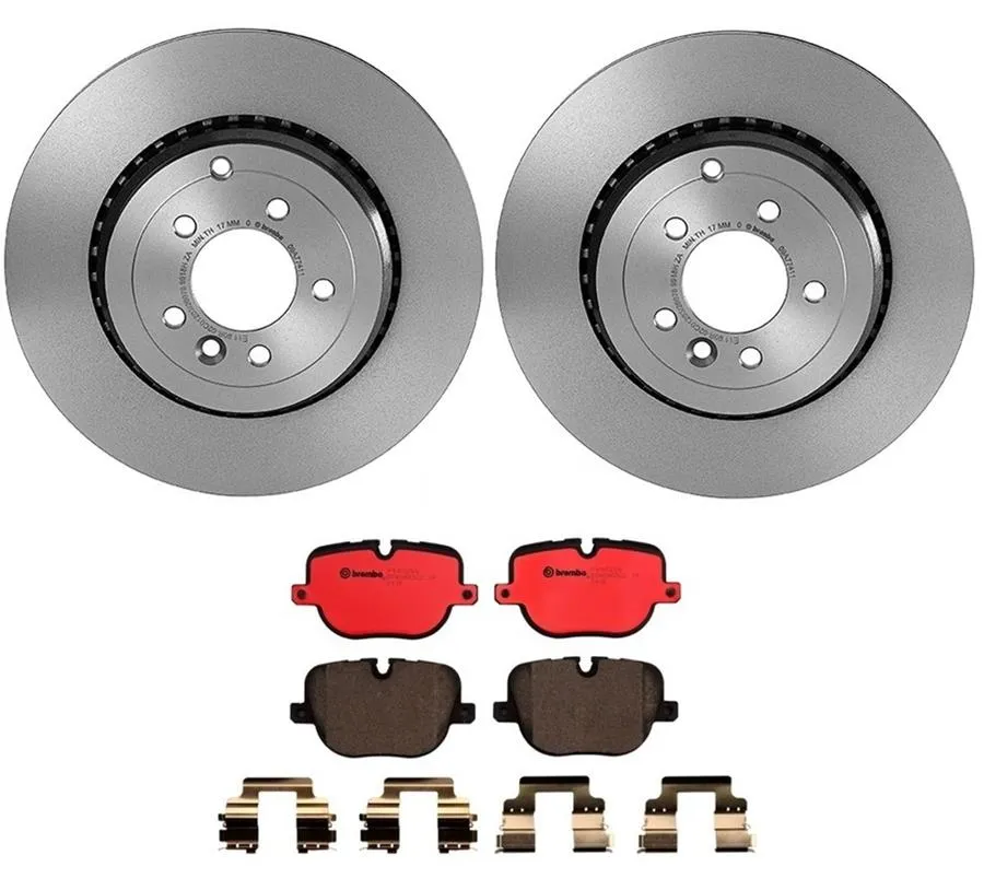 Optimized Brembo Disc Brake Pad with Enhanced Rotor Kits KT00364