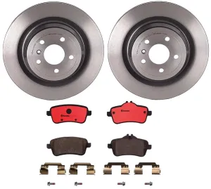 Brembo Disc Brake Pad and Rotor Kits KT00365