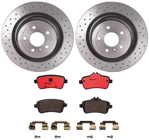 Brembo Disc Brake Pad and Rotor Kits KT00366