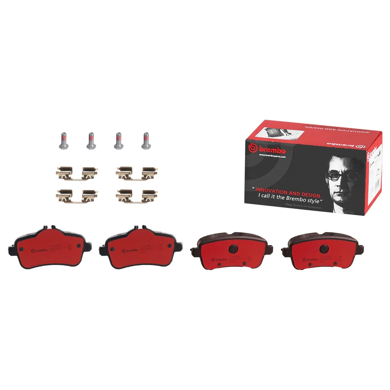 Brembo Disc Brake Pad and Rotor Kits KT00366