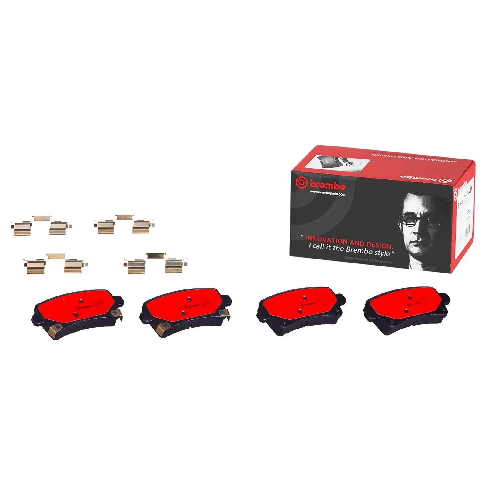 Brembo Disc Brake Pad and Rotor Kits KT00408