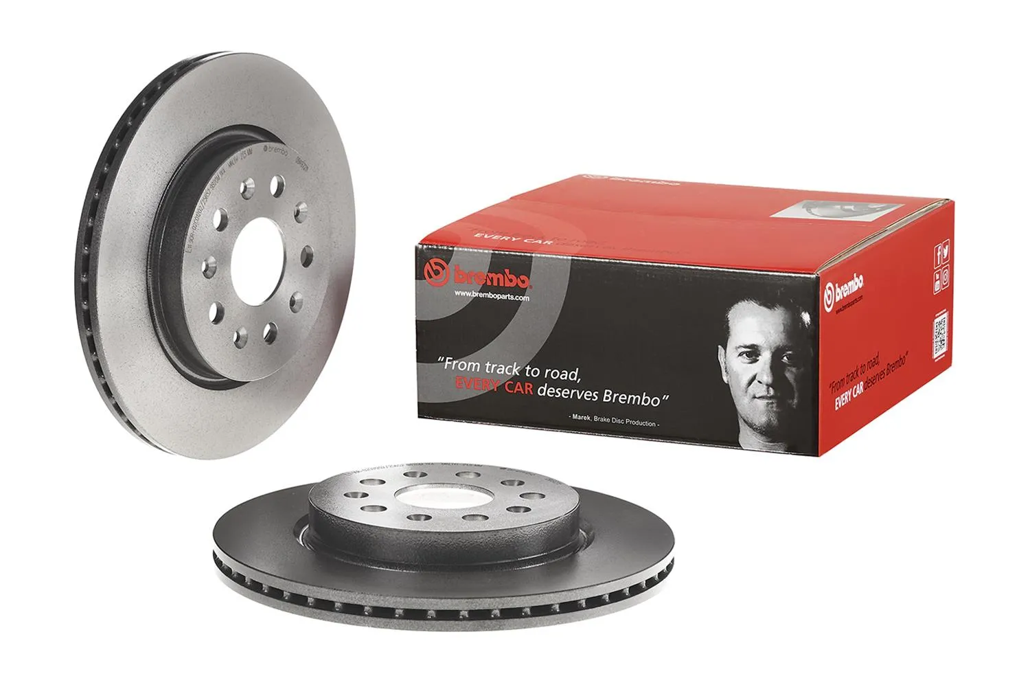 Brembo Disc Brake Pad and Rotor Kits KT00408