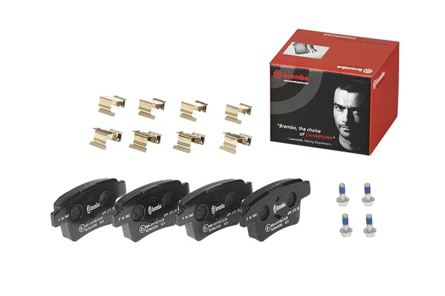 Brembo Disc Brake Pad and Rotor Kits KT00524