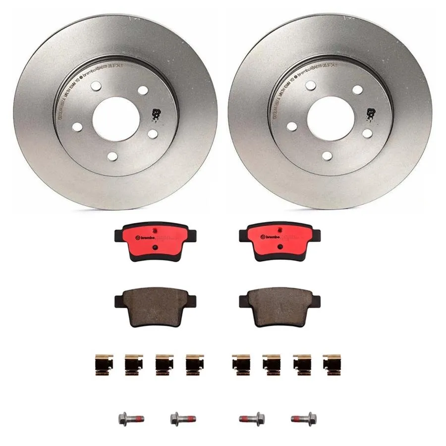 Brembo Disc Brake Pad and Rotor Kits KT00524