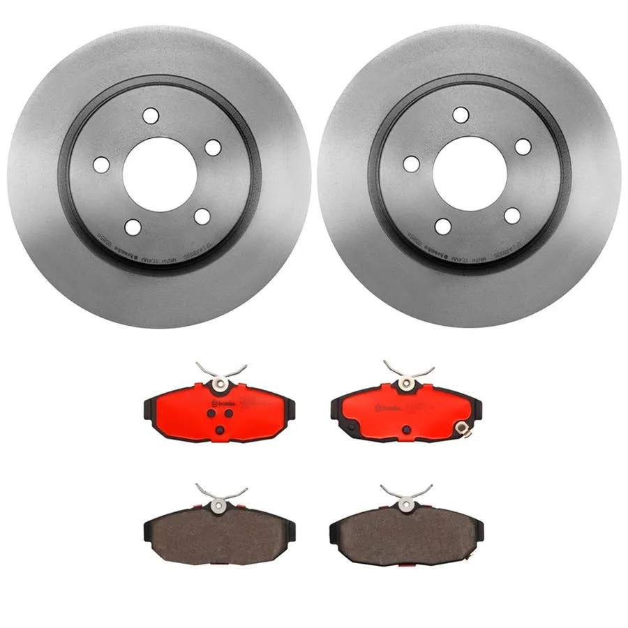 Brembo Disc Brake Pad and Rotor Kits KT00539