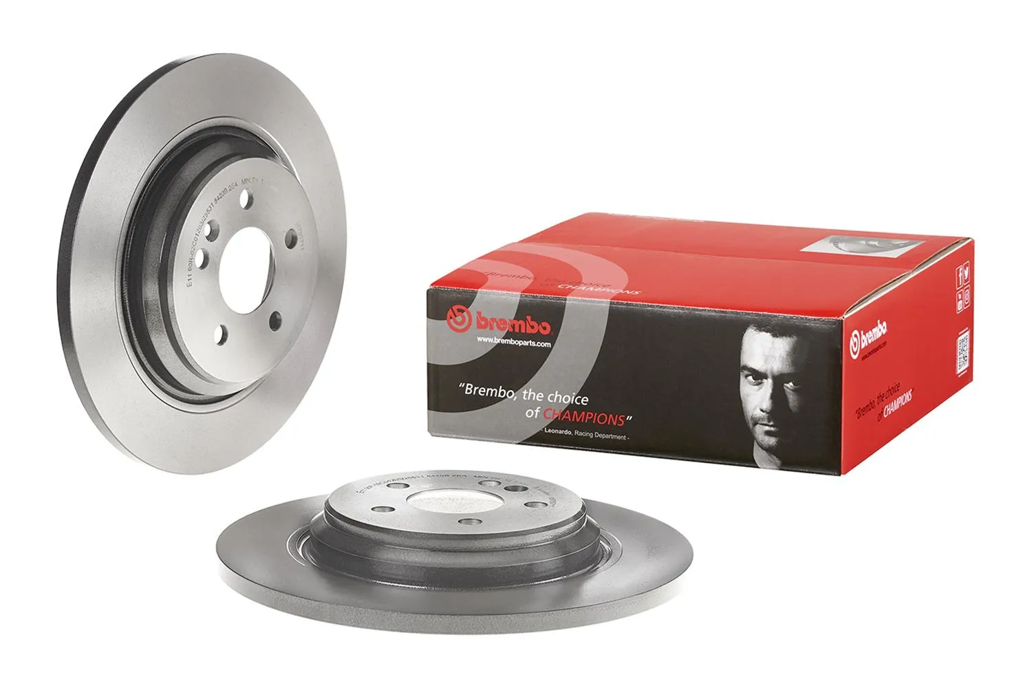 Brembo Disc Brake Pad and Rotor Kits KT00560