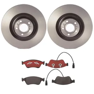 Brembo Disc Brake Pad and Rotor Kits KT00588