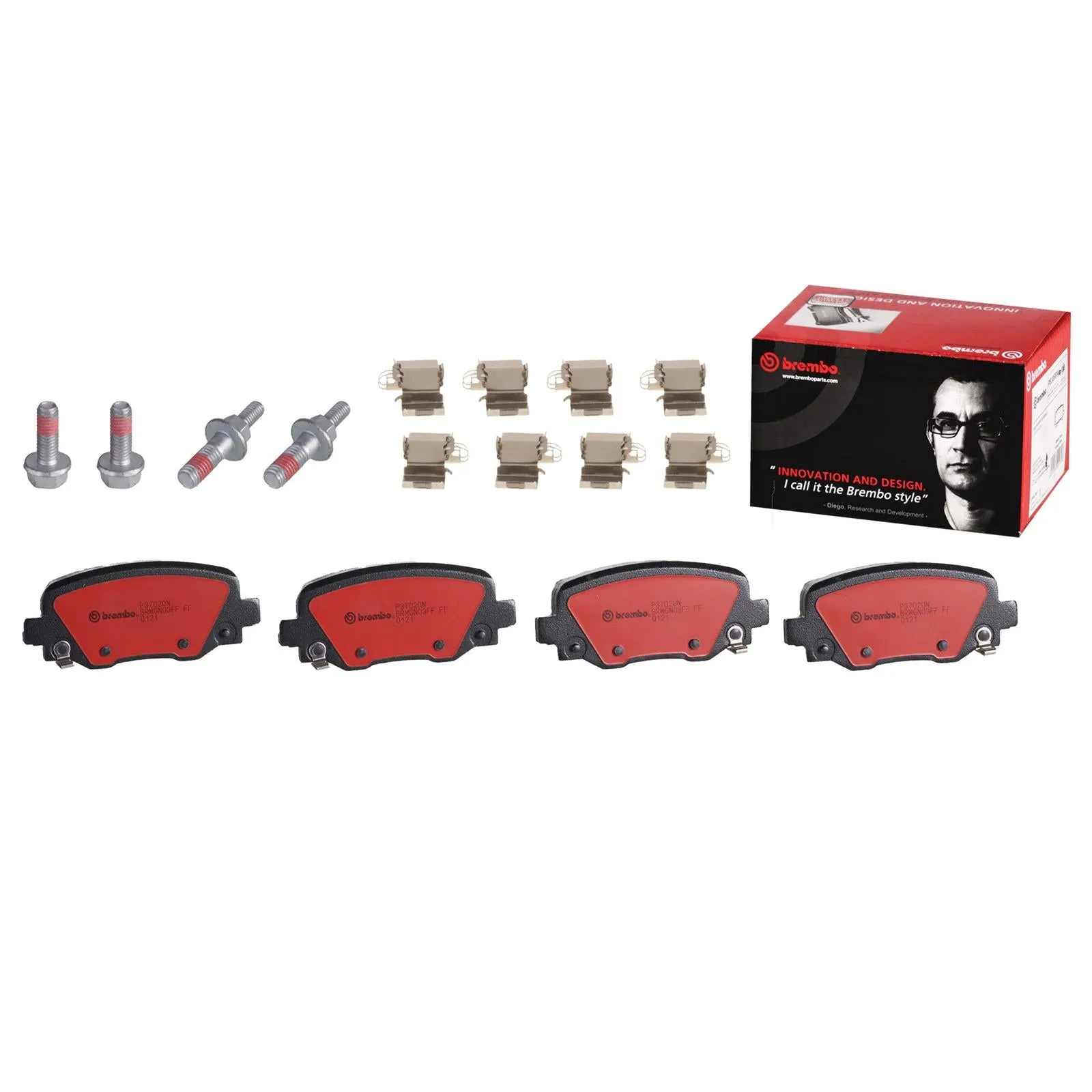 Brembo Disc Brake Pad and Rotor Kits KT00638