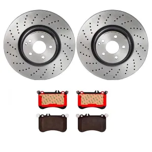 Brembo Disc Brake Pad and Rotor Kits KT00706